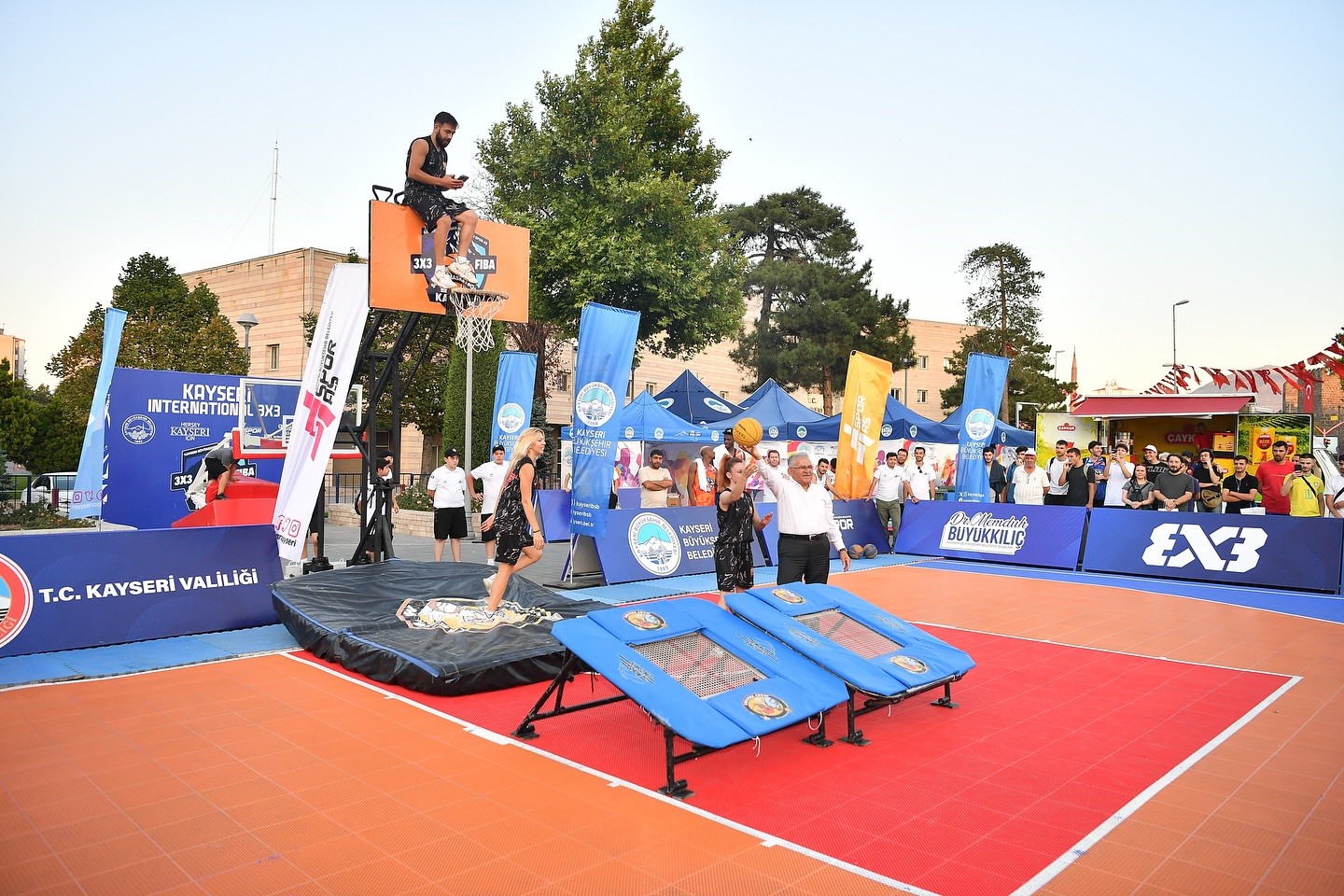 Kayseri’de Sokak Basketbolunun Kalbi 3X3 Uluslararası Turnuvada Atıyor 1