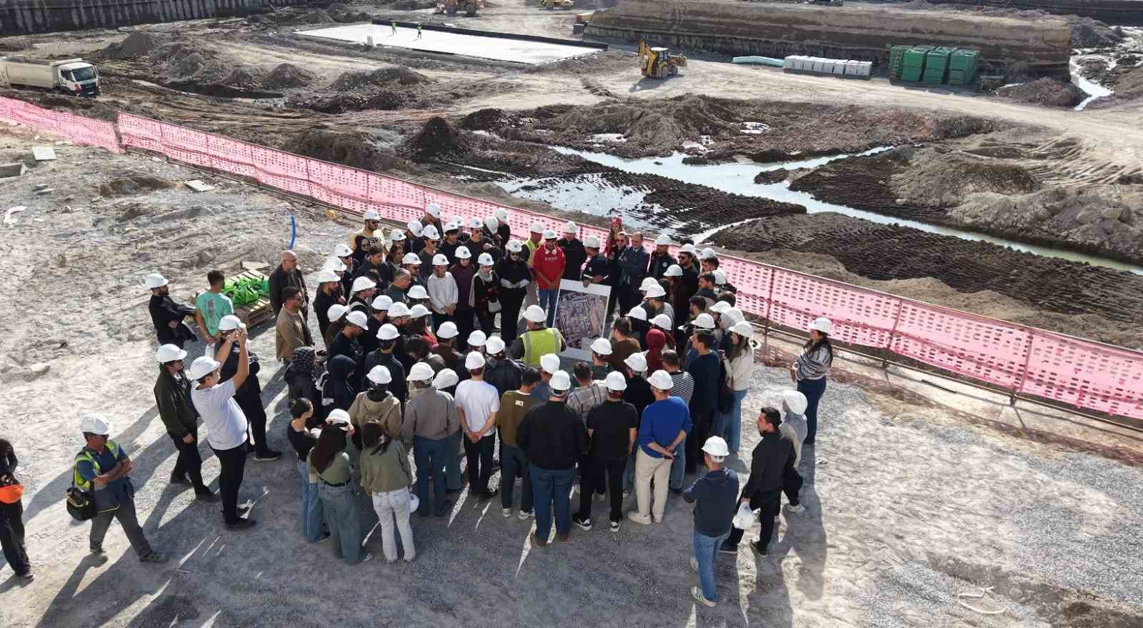 Kayseri Büyükşehir Şantiyelerini Geleceğin Mühendislerine Açtı 1