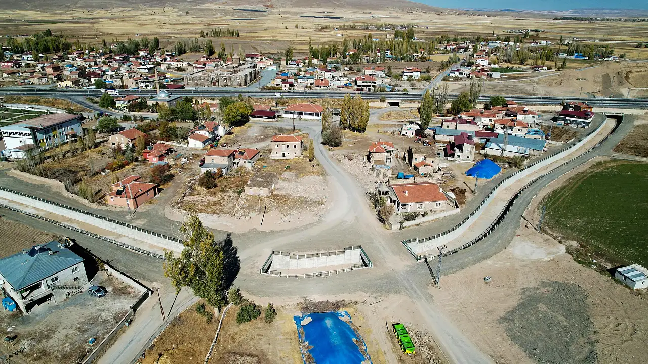 Kayseri Bünyan’da Tarihi Han Bölgesine Sel Önlemi 1