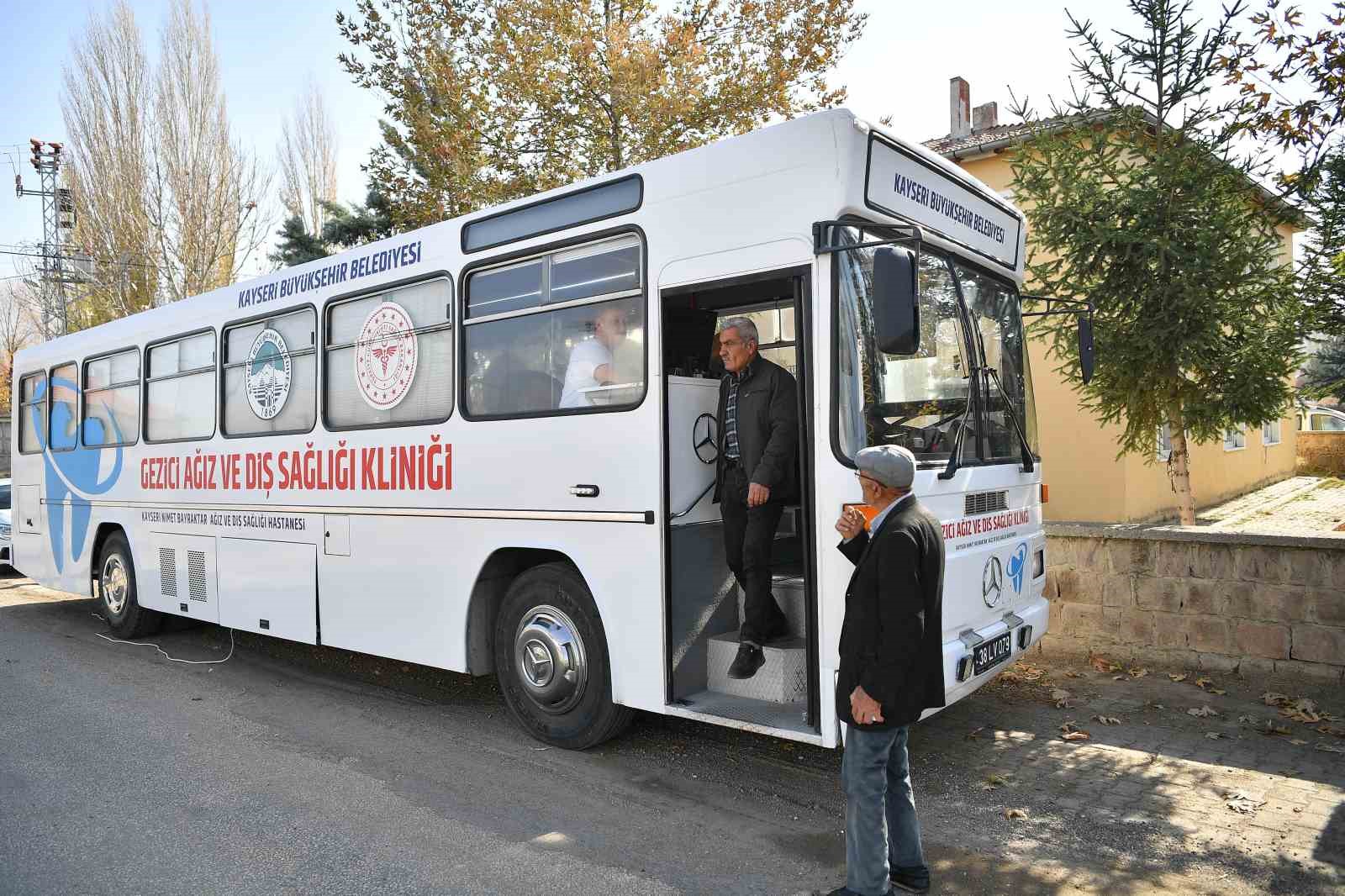 Kayseri’de Gezici Diş Kliniği Köylere Umut Taşıdı