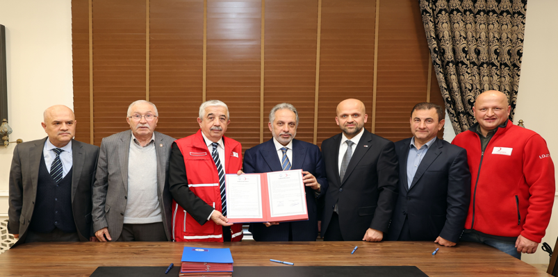 Talas’ta dayanışma köprüsü: tekstil bağışı gıdaya dönüşecek