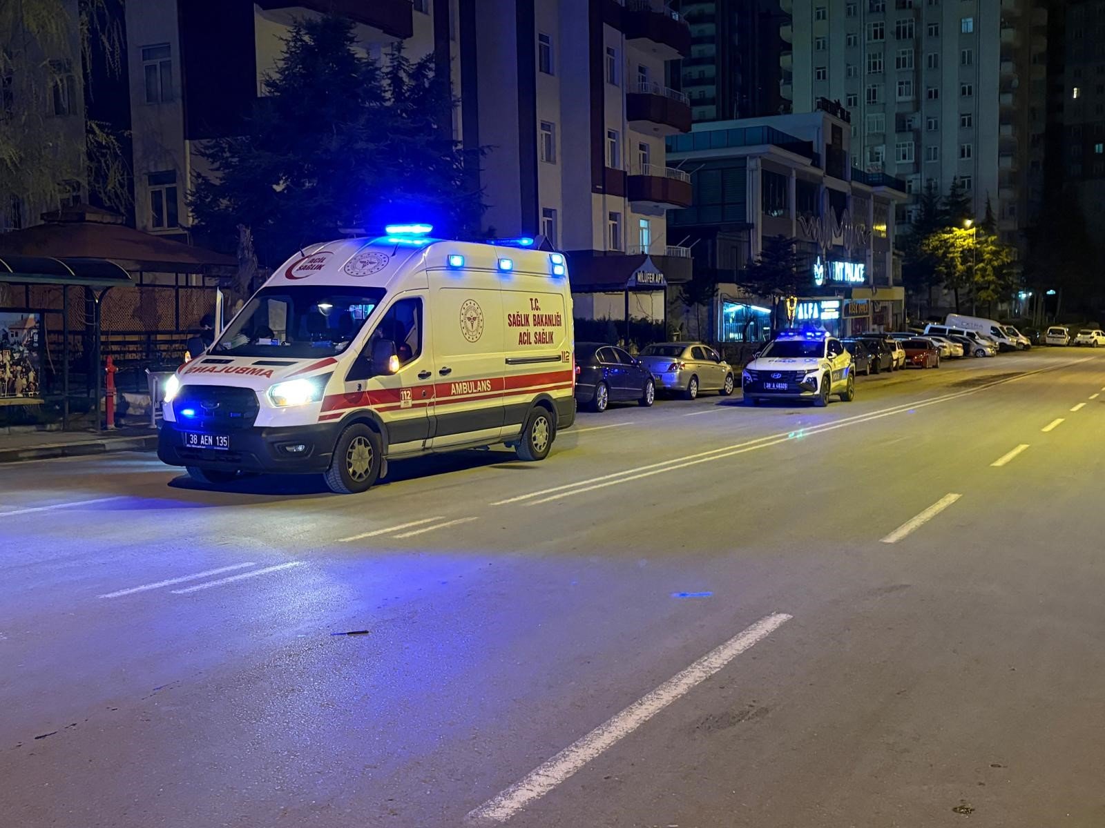 Kayseri’de iki grup arası bıçaklı kavga