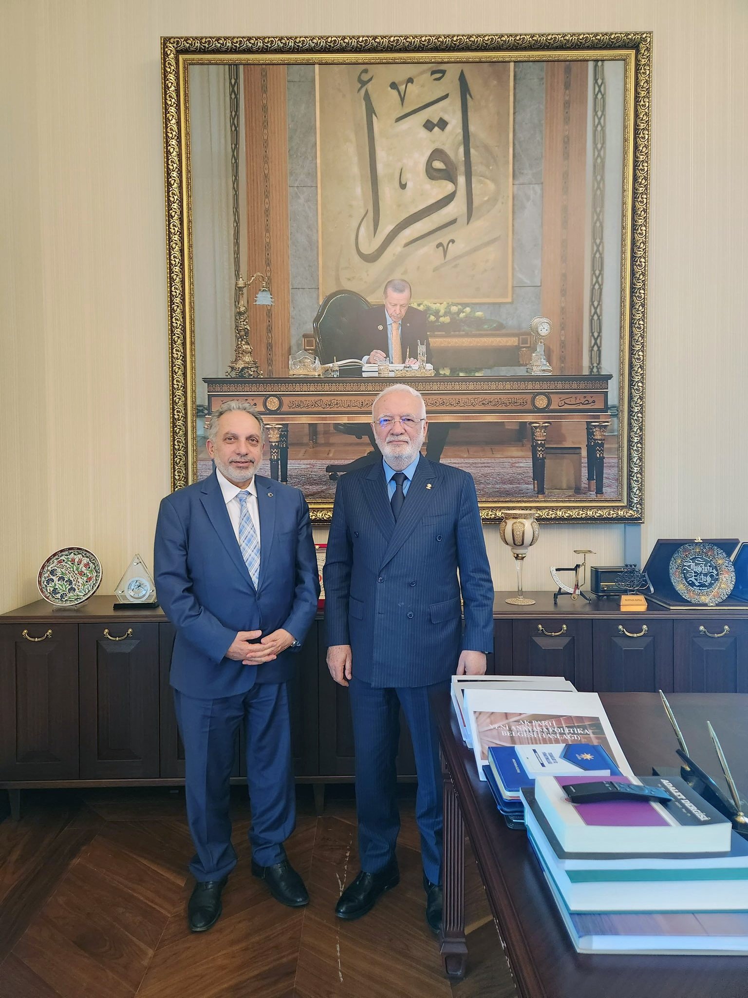 Başkan Yalçın Ankara'da: Mustafa Elitaş ile Talas Yatırımlarını Görüştü