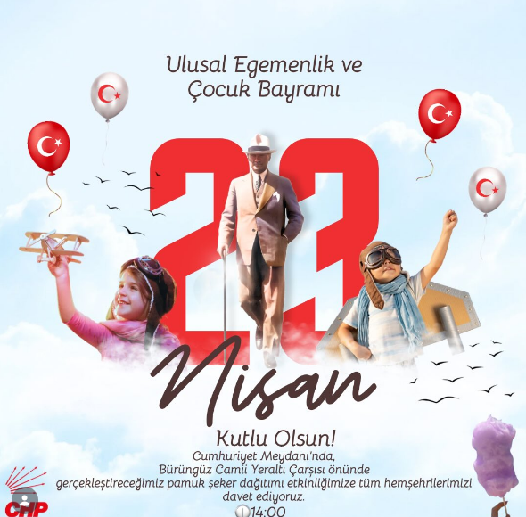 CHP Pamuk Şeker Dağıtacak