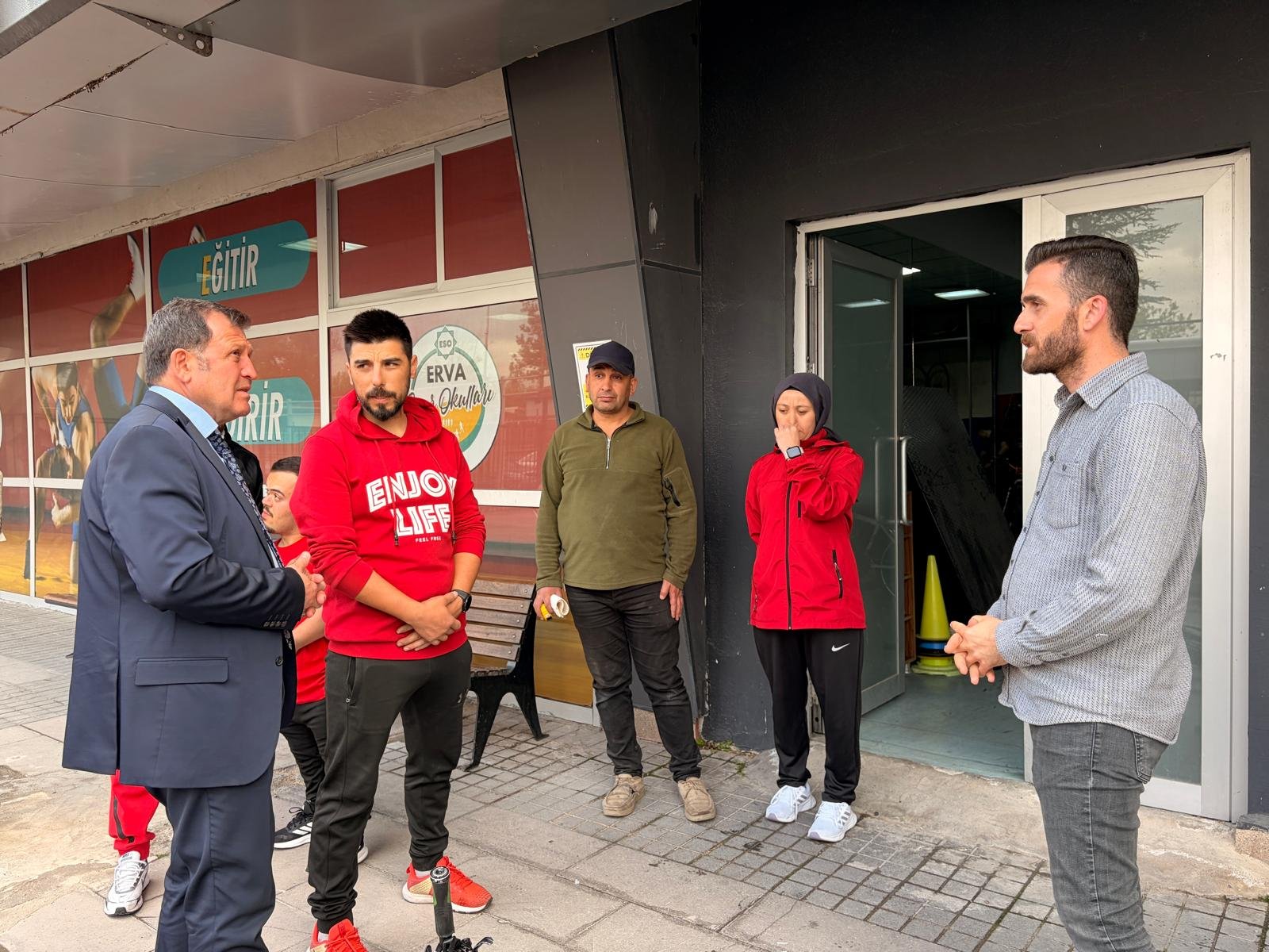 İl Müdürü Kabakcı Sporcularla Bir Araya Geldi 2