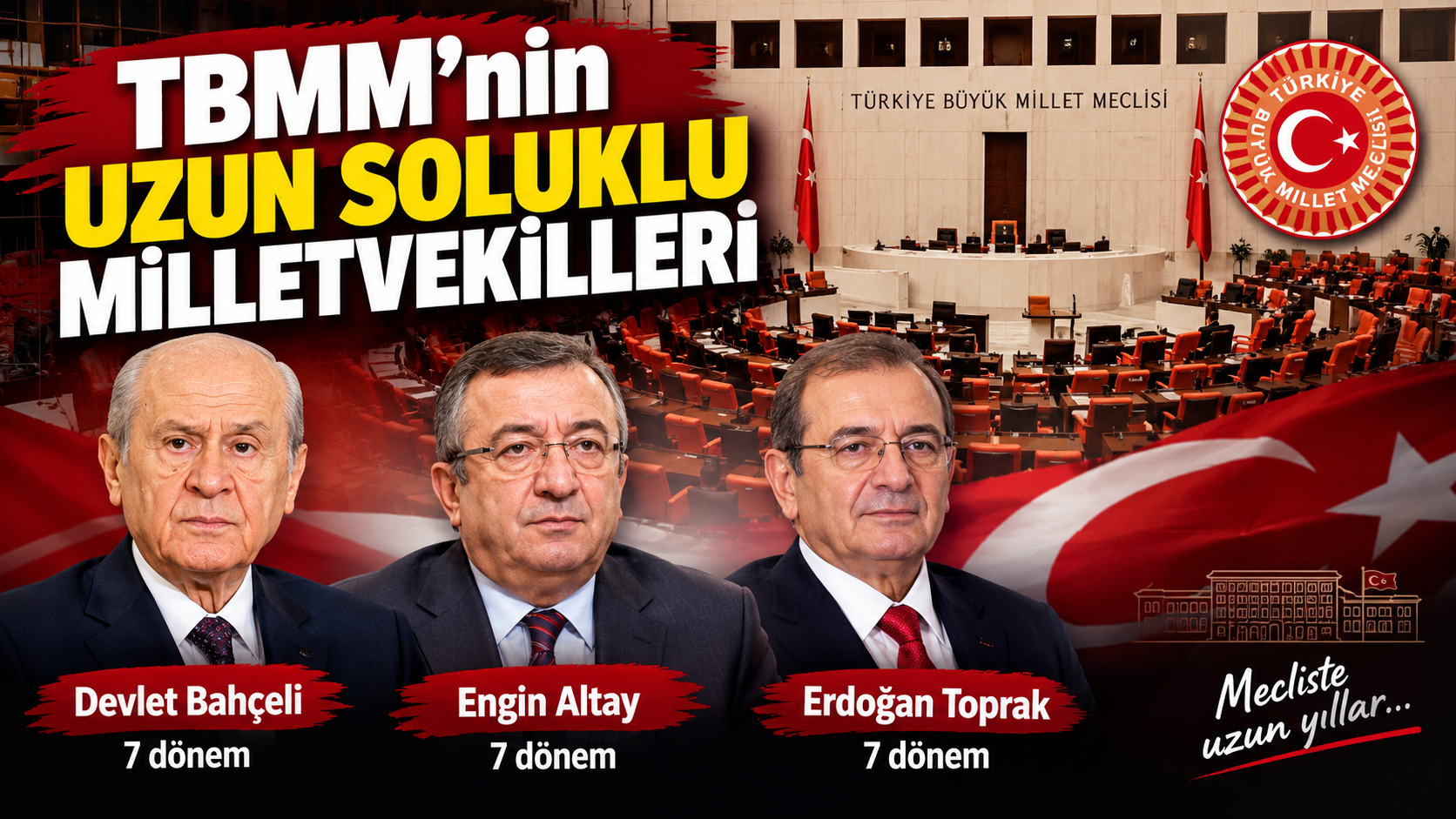En uzun Milletvekilliği yapan kimler