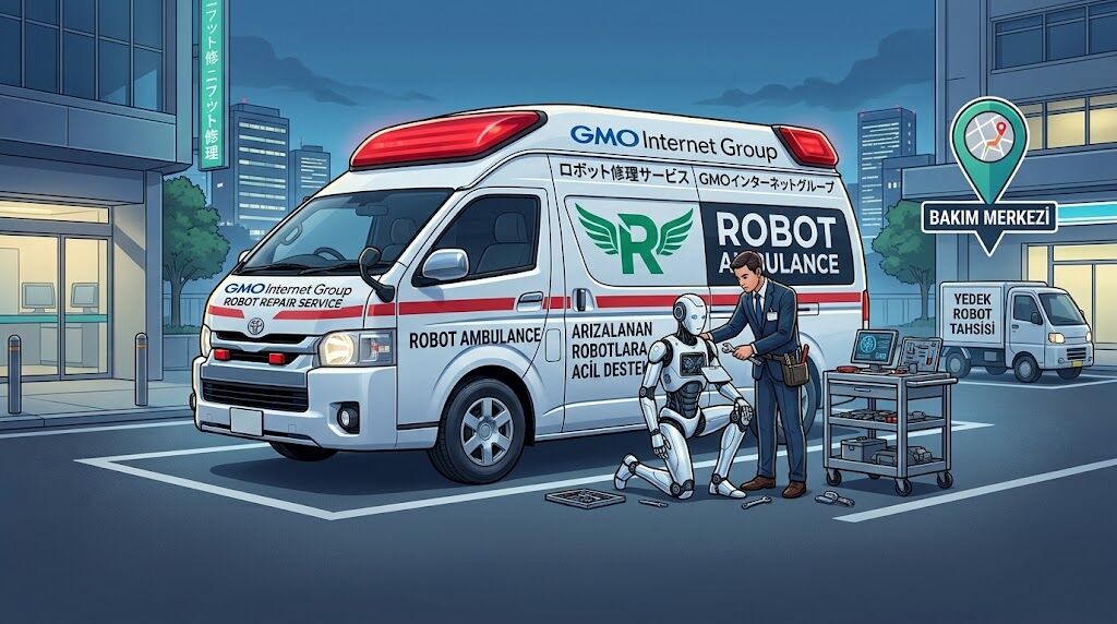 Bu ambulans Robot taşıyor