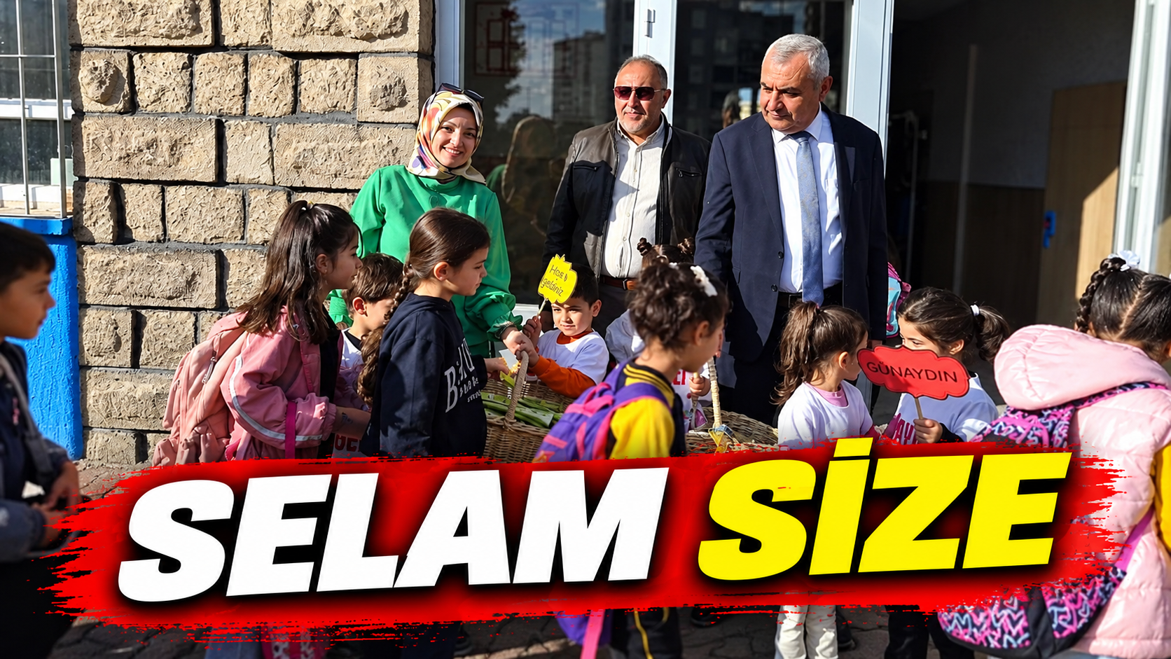 Hacı Kaya’dan öğrencilere Selam Size