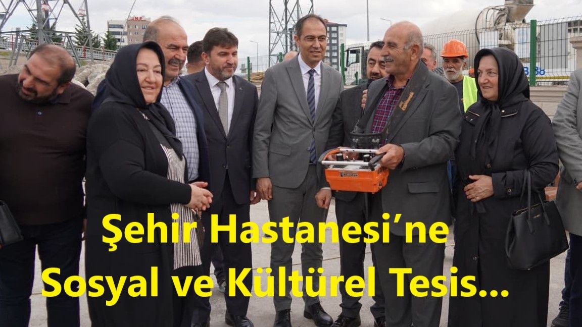 Kayseri Şehir Hastanesi Daha Sosyalleşiyor