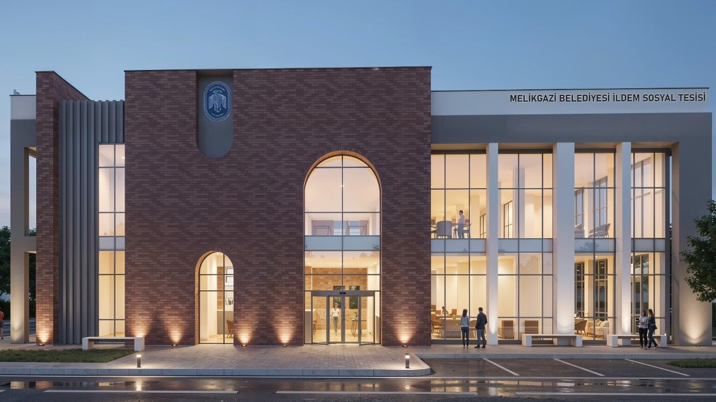 Melikgazi'den İldem'e Son Model Sosyal Tesis