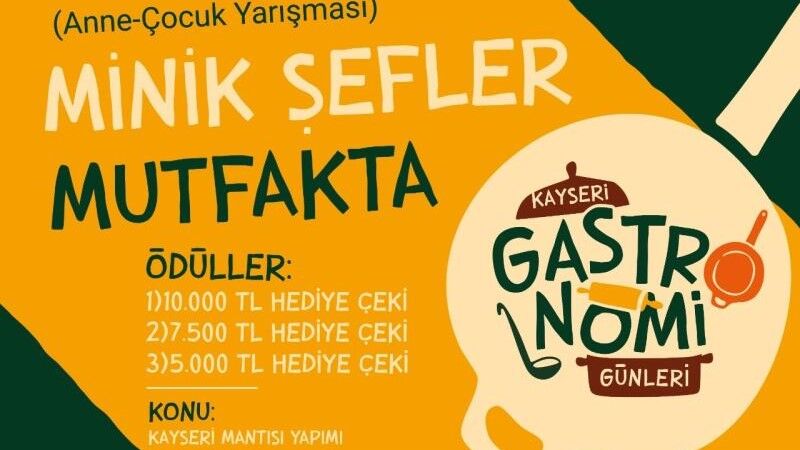 Kayseri Mantısı, Yağlama ve Gül Baklava Yarışması