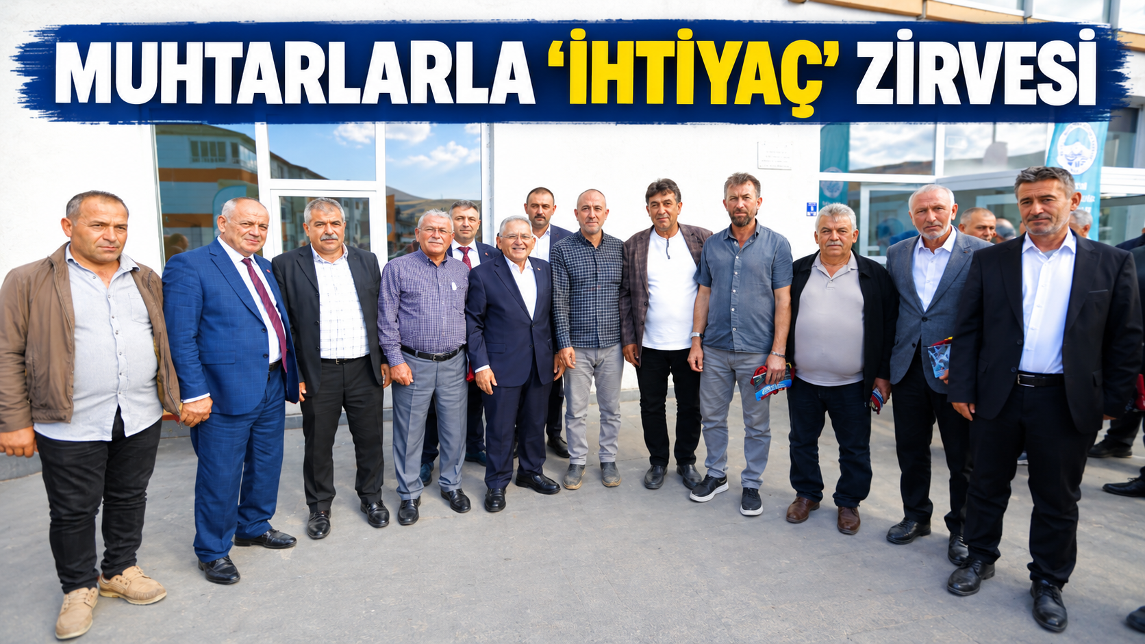 Yahyalı'da Muhtarlarla İhtiyaçlar Zirvesi